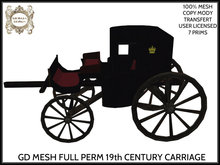 GD MESH FULL PERM 19th CENTURY CARRIAGE