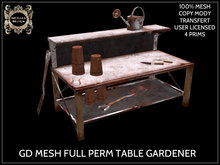 GD MESH FULL PERM TABLE GARDENER