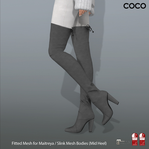 *COCO*_StretchSuedeBoots+Jeans_Grey