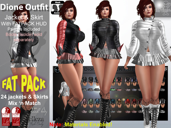 Dione Outfit FATPACK HUD