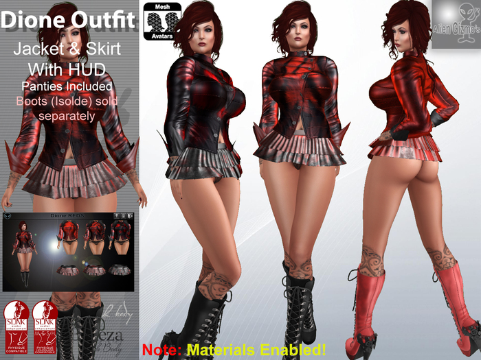 Dione Outfit REDS