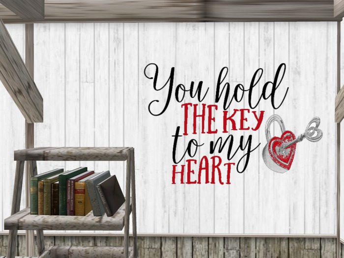 Sign Up Art - Key Heart