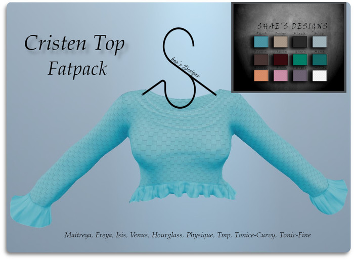 *Shae's Cristen Top FATPACK