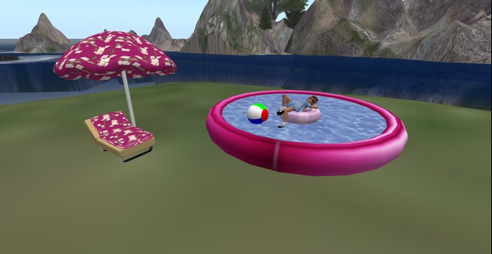 girls pool set