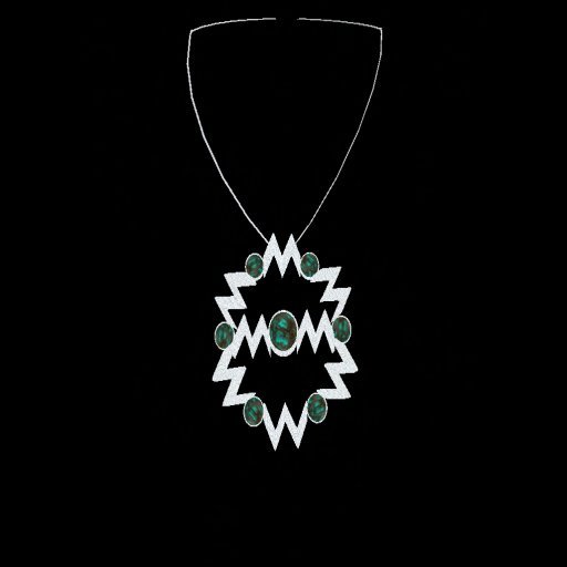Mom pendant/turquoise
