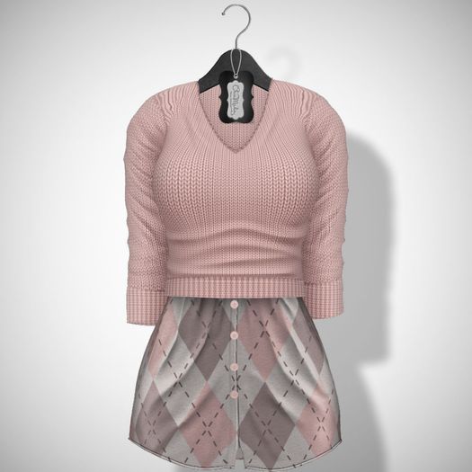 ChicModa // Amber // PINK ARGYLE