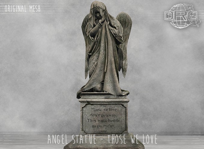 -DRD- The Cemetery - Angel Statue -  Those We Love (add)