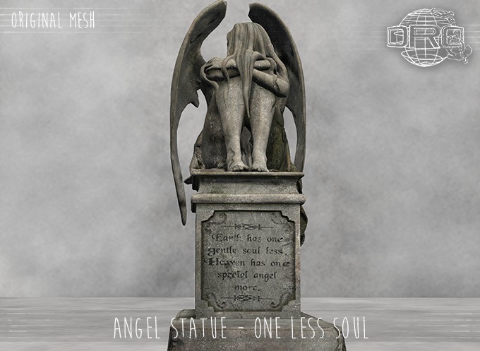 -DRD- The Cemetery - Angel Statue -  One Soul Less