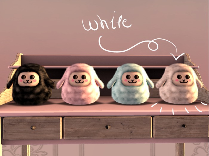 CryBunBun - White Sheep