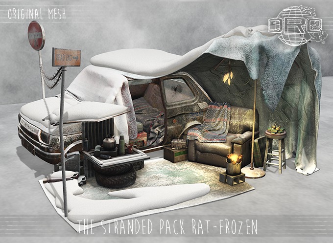 -DRD- The Stranded Pack Rat - Frozen