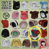 Schadenfreude Carny Ram Cozy Fable Hood RARE
