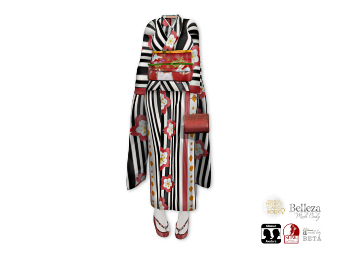 {amiable}Mesh Japanese Furisode2018-5