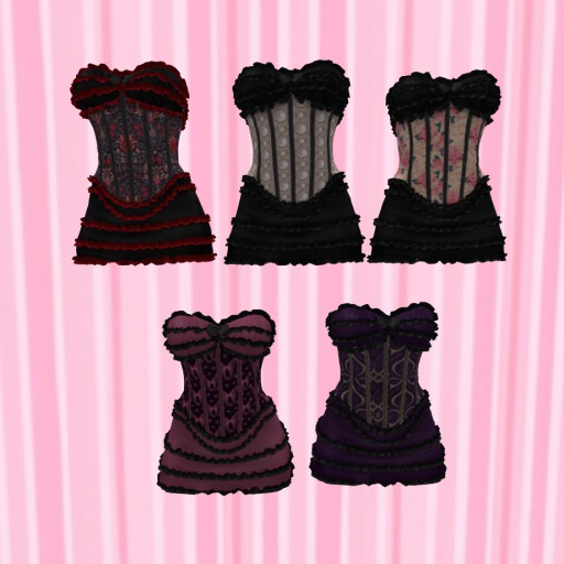 Corset Dress Set 2