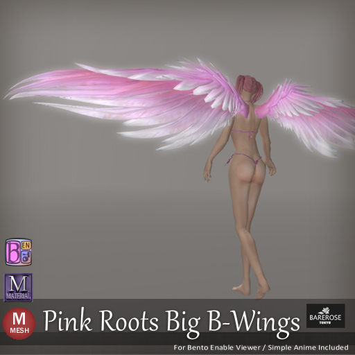 ::: B@R ::: Pink Roots Big B-Wings