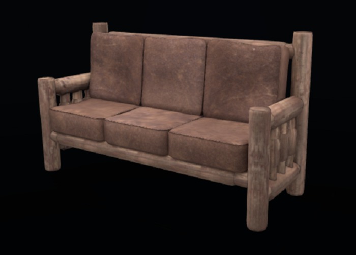 [Cb] Comfy Country Couch - Leather
