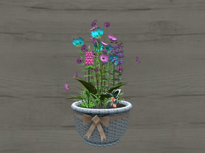 Fairy Garden-Mixed Flower Arrangement