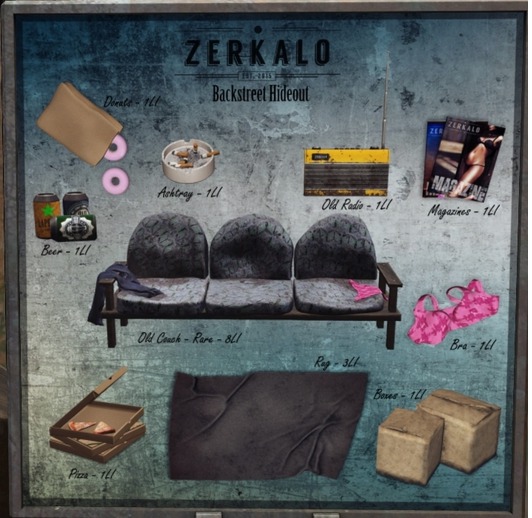 [ zerkalo ] Backstreet Hideout - Boxes