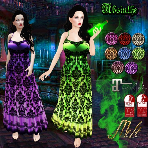 {Melt} Absinthe Dress DEMO