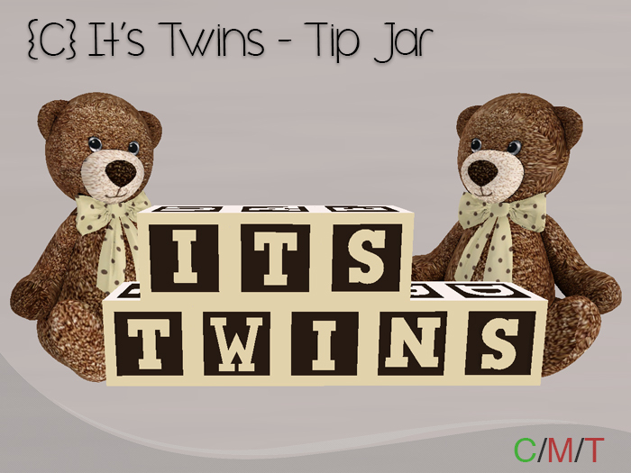 {C} It's Twins - Tip Jar