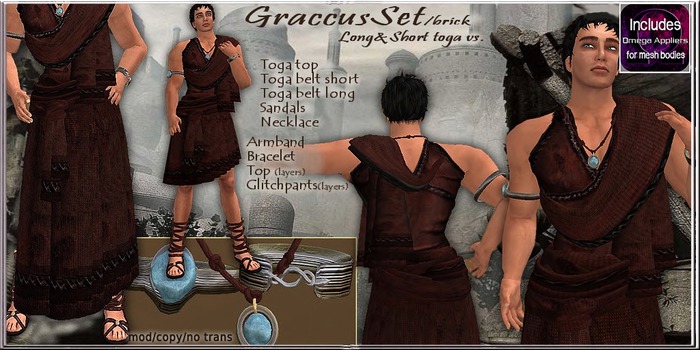 Graccus Toga Set T.E.D. /BRICK