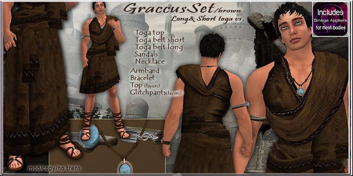 Graccus Toga Set T.E.D. /BRW
