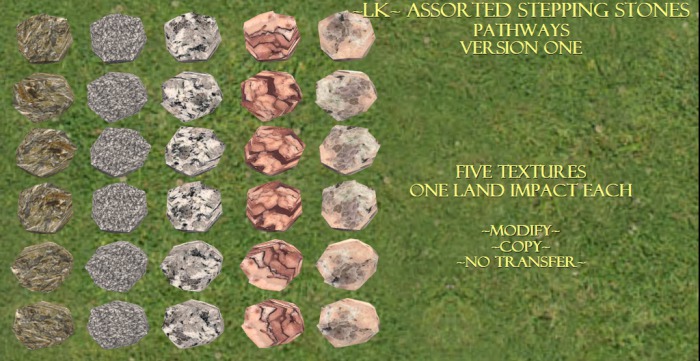 ~LK~ Assorted Stepping Stones v1