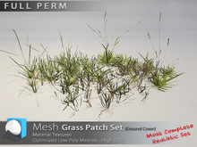 [Prim 3D] - Grass Patch Set "FULL PERM"