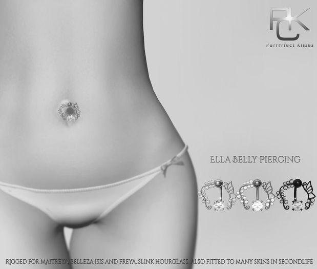 *PKC* Ella Belly Piercing DEMO
