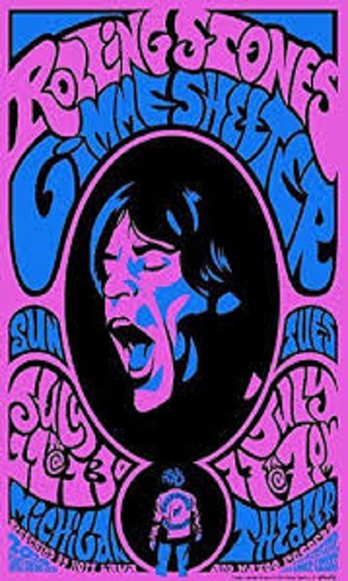 Concert poster-Rolling Stones