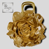 MY BAGS MY FLOWER GOLD