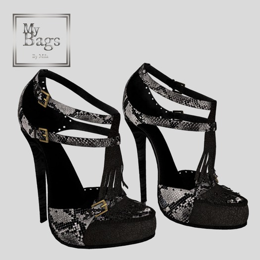 MY BAGS MY CALIFORNIA SHOES BLACK