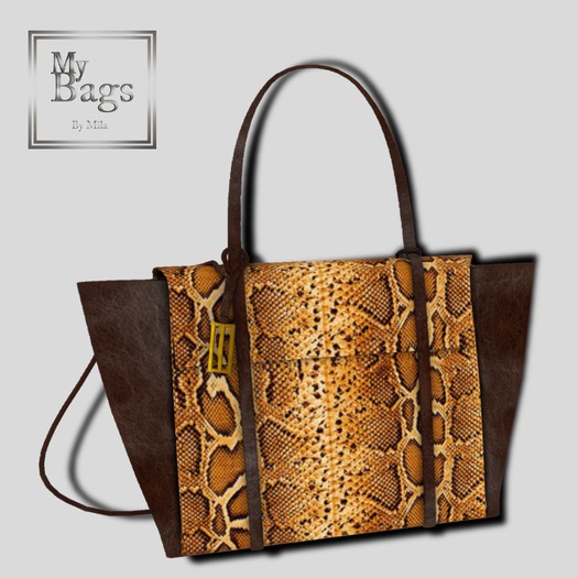 MY BAGS MY CALIFORNIA BAG BROWM