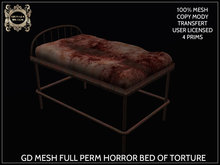 GD MESH FULL PERM HORROR BED OF TORTURE