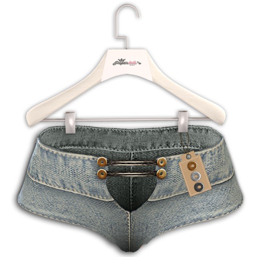 ..::PD::.. Jeanny shorts Fade blue