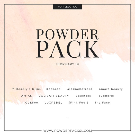 POWDER PACK LELUTKA February 19