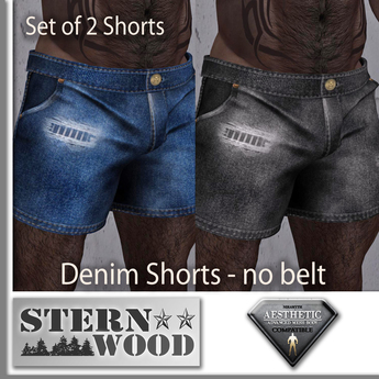 denim shorts aesthetic
