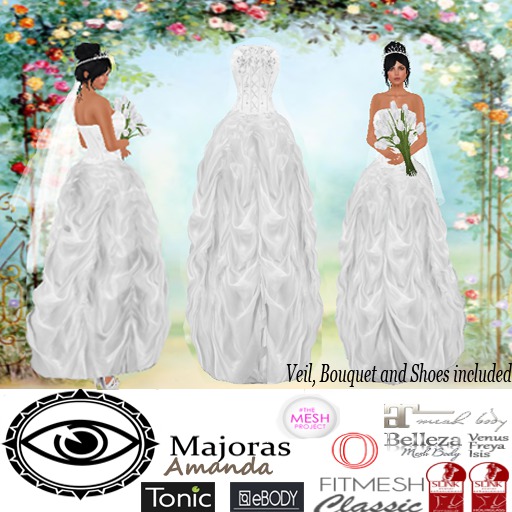 Majoras Amanda Wedding Gown
