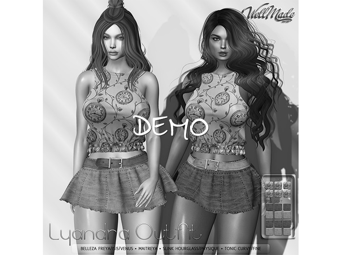 [WellMade] Lyandra Outfit DEMO