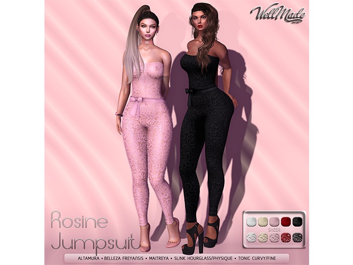[WellMade] Rosine Jumpsuit 
