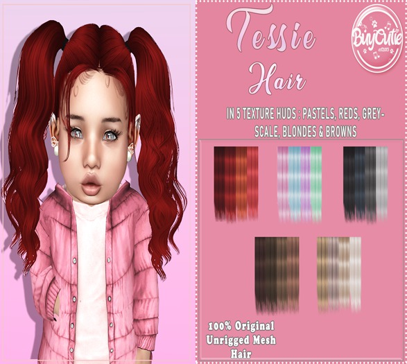 ~*BC*~TESSIE HAIR BROWNS {WEAR TO UNPACK}