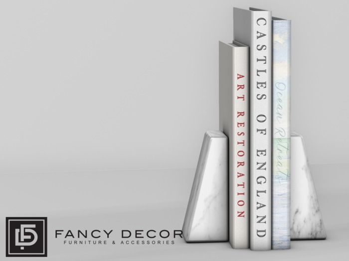 Fancy Decor: Prescott Books with Bookends