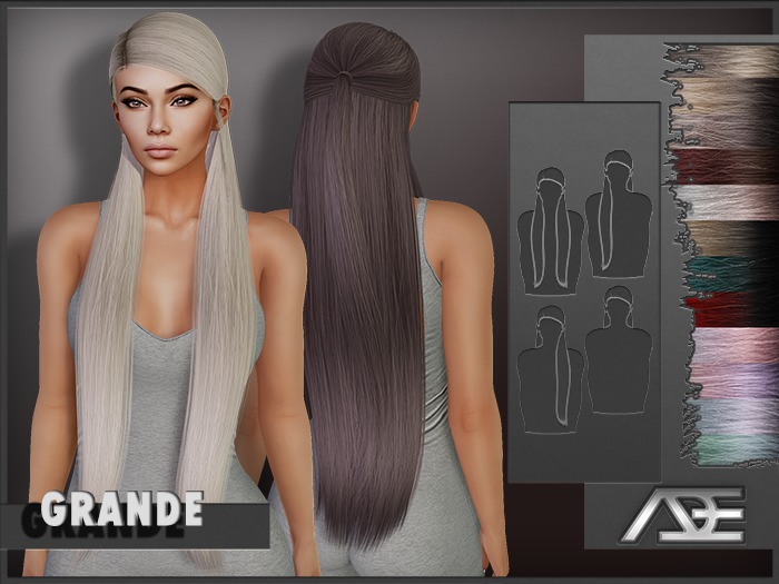 Ade - Grande Hairstyle (Ombres)