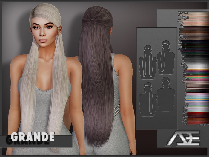 Ade - Grande Hairstyle (FULL PACK)