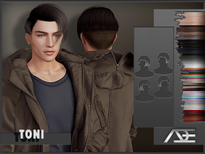 Ade - Toni Hairstyle (FULL PACK)