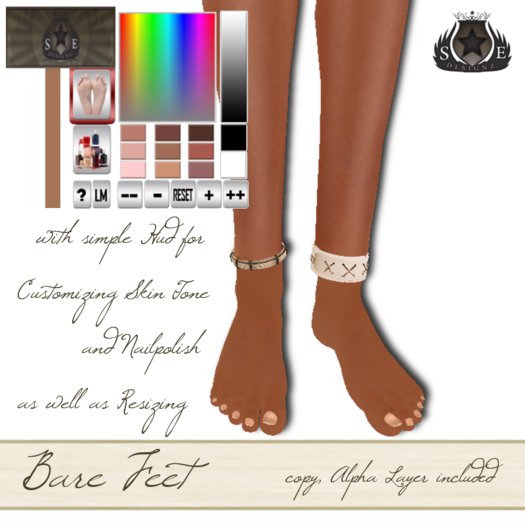 [SE*Designz] Bare Feet