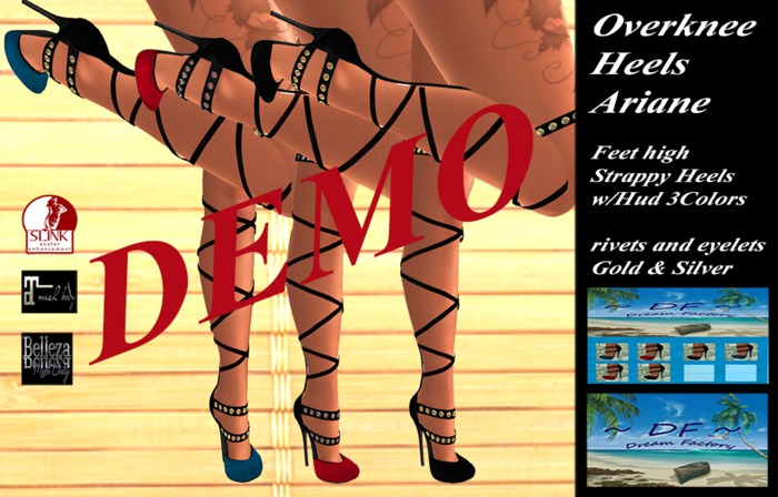 ~DF~DEMO Overknees Heels Ariane w/Hud