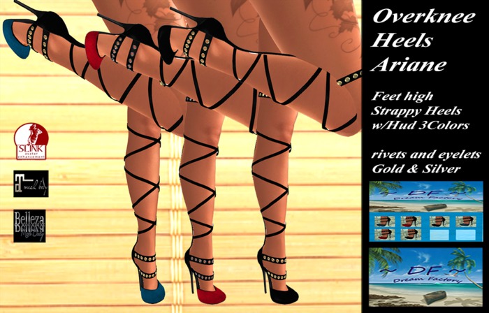 ~DF~Overknee Heels Ariane w/Hud