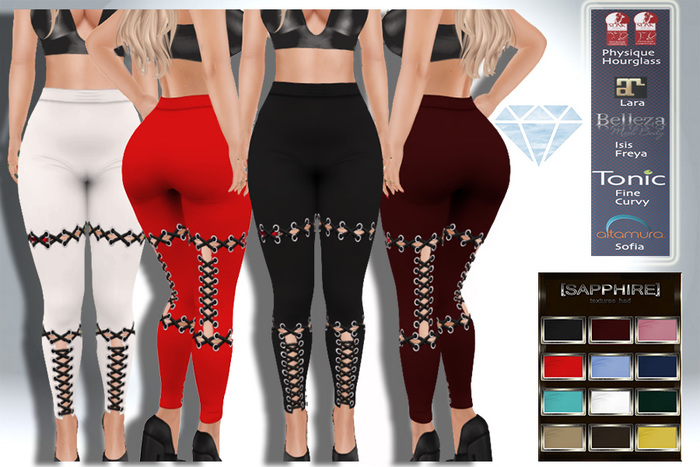 [SAPPHIRE] Leggings Z Demo
