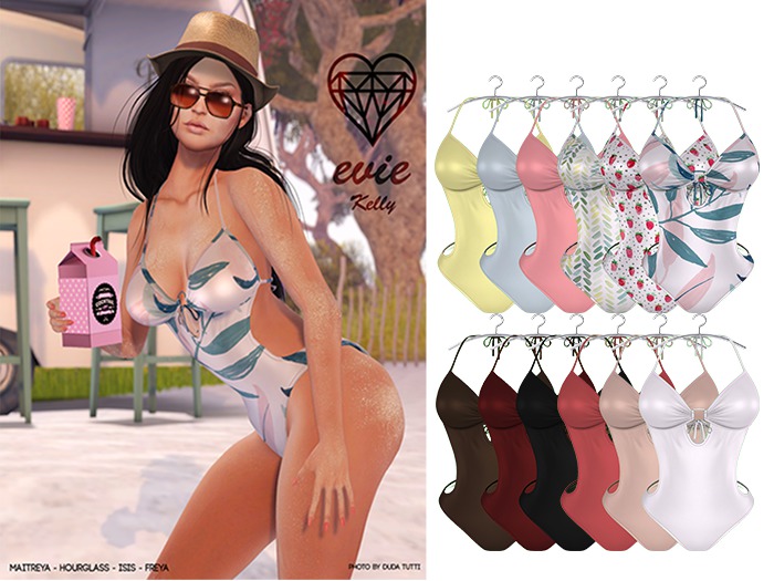 EVIE - Kelly Swimsuit [Fatpack]