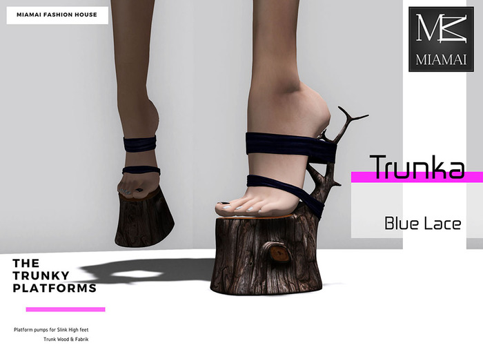Miamai_Trunka Platforms Blue Lace - Slink high